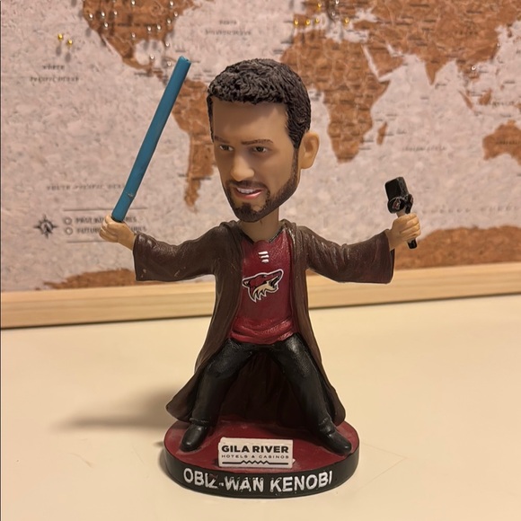 Paul Bissonnette, Biznasty, Phoenix Coyotes Gila River Obi-Wan Kenobi Bobblehead - Picture 1 of 4